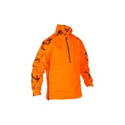 Bluza myśliwska SUPERTRACK FLUO. Brązowe bluzy nierozpinane męskie SOLOGNAC. W wyprzedaży za 199.99 zł.