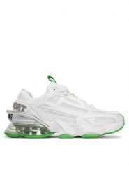 Plein Sport Sneakersy Thunderbeast // GEN.X.05 SAES USC0750 STE003N Biały. Białe buty sportowe na co dzień męskie Plein Sport, m, bez wzorów, z materiału, sportowe, bez ramiączek, bez kaptura. Za 665.00 zł.