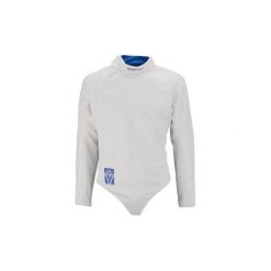 Bluza do szermierki 800N dla leworęcznych męska. Białe bluzy nierozpinane męskie FENC'IT, l, bez wzorów, z materiału, bez ramiączek, bez kaptura. Za 879.99 zł.