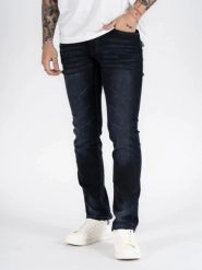 Męskie Spodnie Jeansowe Marcus Felix Jeans 2117 Twilight Blue 14-200208. Niebieskie jeansy męskie MARCUS, bez wzorów, z jeansu. Za 199.99 zł.