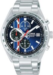 Zegarek męski Lorus RM393JX9 srebrny. Szare zegarki męskie Lorus, srebrne. Za 469.00 zł.