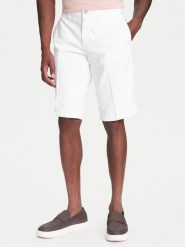 Robe di Kappa Szorty materiałowe Oris 600BTI0 Écru Slim Fit. Szorty męskie Robe di Kappa, bez wzorów, z bawełny. Za 309.99 zł.