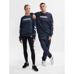Bluza piłkarska dla dorosłych Hummel hml LEGACY. Szare bluzy nierozpinane męskie HUMMEL, l, bez wzorów, sportowe, bez ramiączek, bez kaptura. Za 131.50 zł.