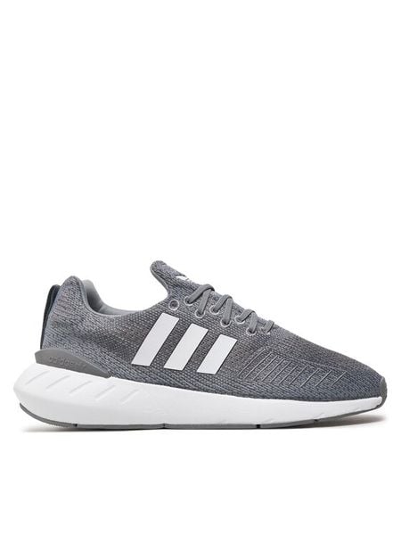 Adidas Sneakersy Swift Run 22 GZ3495 Szary. Szare buty do biegania męskie ADIDAS, bez wzorów, z materiału, bez zapięcia. Za 269.99 zł.