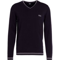 BOSS ATHLEISURE VIME Sweter black. Kardigany męskie marki BOSS ATHLEISURE. W wyprzedaży za 349.30 zł.