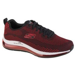 Buty treningowe męskie, Skech-Air Element 2.0. Czerwone buty treningowe męskie Skechers, bez wzorów, bez zapięcia. Za 369.99 zł.
