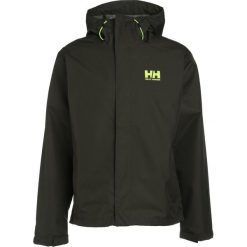 Helly Hansen SEVEN Kurtka przeciwdeszczowa forest night. Zielone kurtki outdoor męskie Helly Hansen, z materiału. W wyprzedaży za 359.20 zł.