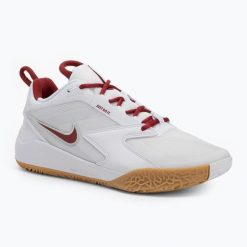 Buty do siatkówki Nike Zoom Hyperace 3. Białe buty sportowe na co dzień męskie Nike, m, bez wzorów, bez ramiączek, bez kaptura, do siatkówki. Za 409.99 zł.