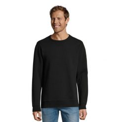 Męska Bluza Sully. Czarne bluzy nierozpinane męskie SOL'S, m, bez wzorów, bez ramiączek, bez kaptura. Za 103.99 zł.