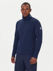 Rossignol Bluza techniczna RLOML15 Granatowy Regular Fit. Niebieskie bluzy nierozpinane męskie Rossignol, l, bez wzorów, z syntetyku, sportowe, bez ramiączek, bez kaptura. Za 359.99 zł.
