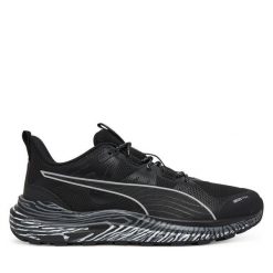 Buty do biegania Puma. Czarne buty do biegania męskie Puma, bez wzorów, bez zapięcia, do biegania. Za 239.99 zł.