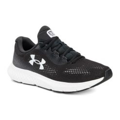 Buty do biegania męskie Under Armour Charged Rogue 4. Czarne buty do biegania męskie Under Armour, bez wzorów, bez zapięcia, do biegania. Za 259.99 zł.