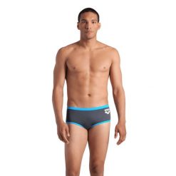 Kąpielówki Arena Big Logo Low Waist. Niebieskie kąpielówki męskie ARENA, m, bez wzorów. Za 149.99 zł.
