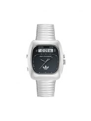 Adidas Zegarek Retro Wave Three Chronograph AOSY25013 Srebrny. Szare zegarki męskie ADIDAS, srebrne. Za 689.99 zł.