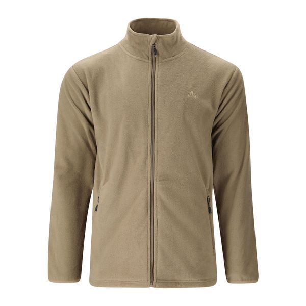 Polar Whistler Cocoon. Brązowe bluzy z polaru męskie Whistler, bez wzorów, z polaru, sportowe, bez ramiączek, bez kaptura. Za 337.50 zł.