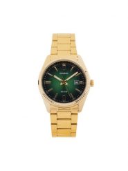 Casio Zegarek MTP-1302PGC-3AVEF Zielony. Zielone, analogowe zegarki męskie Casio. Za 369.99 zł.