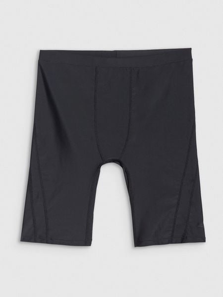 4F Kąpielówki męskie - czarne XL. Czarne kąpielówki męskie 4f, m, bez wzorów, z elastanu. W wyprzedaży za 39.99 zł.