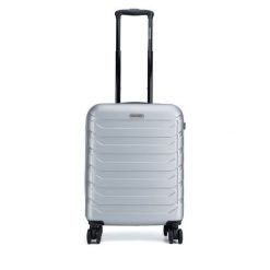 Walizka kabinowa GINO ROSSI. Szare walizki męskie Gino Rossi, bez wzorów. Za 259.99 zł.