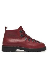 Fracap Trapery Magnifico M120 Bordowy. Czerwone buty zimowe męskie Fracap, bez wzorów, ze skóry, bez obcasa, bez zapięcia. Za 1,479.00 zł.