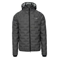 Męska Pikowana Kurtka Ocieplana Huel PrimaLoft. Szare kurtki męskie ELBRUS, m, bez wzorów, z puchu, sportowe, bez ramiączek, bez kaptura. Za 559.99 zł.