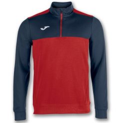 Bluza do piłki nożnej męska Joma Winner. Czerwone bluzy nierozpinane męskie Joma, m, bez wzorów, z poliesteru, sportowe, bez ramiączek, bez kaptura. W wyprzedaży za 131.10 zł.