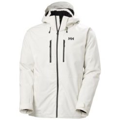 Kurtka narciarska Helly Hansen Juniper 3.0. Białe kurtki narciarskie i snowboardowe męskie Helly Hansen, na zimę, m, bez wzorów, bez kaptura, narciarskie. Za 1,499.00 zł.