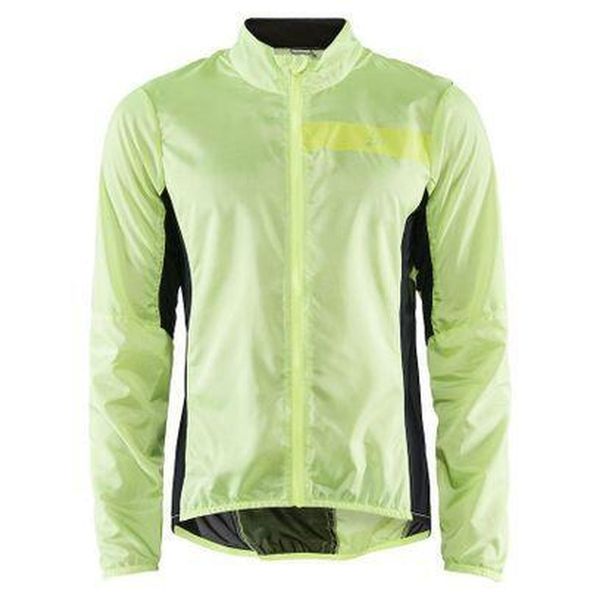 Windbreaker Craft Essence Light Wind. Zielone kurtki outdoor męskie Craft, l, bez wzorów, z syntetyku, bez kaptura, rowerowe. Za 421.00 zł.
