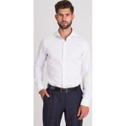 BIAŁA KOSZULA JOOP! COLLECTION WE WZÓR. Białe koszule męskie Joop! Collection, m, bez wzorów, z bawełny, bez kołnierzyka, bez ramiączek. Za 224.50 zł.