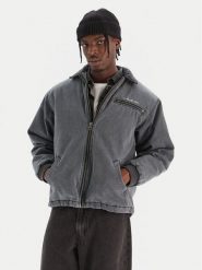 Quiksilver Kurtka jeansowa Shaper Pad Jacket EQYJK04174 Szary Regular Fit. Szare kurtki męskie Quiksilver, m, bez wzorów, z bawełny, bez ramiączek, bez kaptura. Za 689.99 zł.