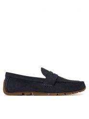 Clarks Mokasyny Corsley Bar 26184514 Granatowy. Niebieskie mokasyny męskie Clarks, ze skóry, bez zapięcia. Za 389.99 zł.