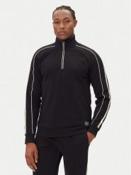 EA7 Emporio Armani Bluza 7M000971 AF10377 UC001 Czarny Regular Fit. Czarne bluzy nierozpinane męskie EA7 Emporio Armani, m, bez wzorów, z bawełny, bez ramiączek, bez kaptura. Za 419.99 zł.