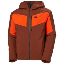 Kurtka narciarska z kapturem Helly Hansen Carv Lifaloft 2.0. Brązowe kurtki narciarskie i snowboardowe męskie Helly Hansen, na zimę, m, bez wzorów, z kapturem, narciarskie. Za 1,421.50 zł.