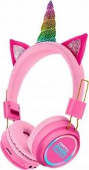 Słuchawki Kids Euroswan Sweet Dreams różowe (KL11419). Czerwone słuchawki bluetooth Kids Euroswan. Za 111.68 zł.
