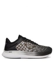 EA7 Emporio Armani Sneakersy X8X243 XK440 N763 Czarny. Czarne buty sportowe na co dzień męskie EA7 Emporio Armani, m, bez wzorów, z materiału, bez ramiączek, bez kaptura. Za 499.99 zł.