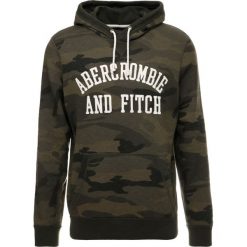 Abercrombie & Fitch CORE LOGO POPOVER Bluza z kapturem olive. Bluzy z kapturem męskie marki Abercrombie & Fitch. Za 349.00 zł.