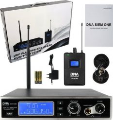 Mikrofon DNA Profesjonalny douszny odsłuch bezprzewodowy stereo system monitorowania dźwięku. Słuchawki bluetooth BITMAT. Za 695.68 zł.