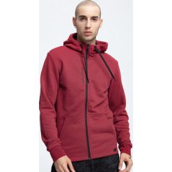 Bluza męska BLM256 - ciemna czerwień. Bluzy z kapturem męskie marki 4f. W wyprzedaży za 69.99 zł.