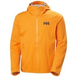 Kurtka wodoodporna Helly Hansen Momentum 3L. Brązowe kurtki męskie Helly Hansen, l, bez wzorów, bez ramiączek, bez kaptura. Za 1,025.00 zł.