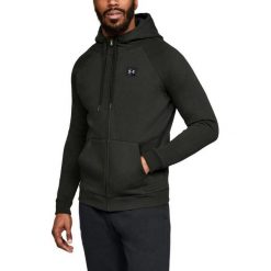 Under Armour Bluza męska Rival Fleece Fz Hoodie zielona r. XL (1320737-357). Bluzy nierozpinane męskie Under Armour. Za 192.71 zł.
