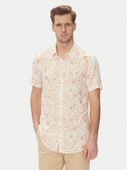 Guess Koszula M5GH75 WD4Z2 Biały Slim Fit. Białe koszule męskie Guess, m, z aplikacjami, z wiskozy, bez kołnierzyka, bez ramiączek. Za 219.99 zł.