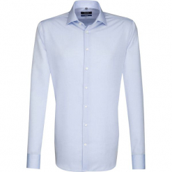 Koszula - Tailored fit - w kolorze błękitnym. Niebieskie koszule męskie Seidensticker, w paski, z klasycznym kołnierzykiem. W wyprzedaży za 90.95 zł.