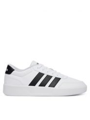 Adidas Sneakersy Breaknet 3.0 JR3547 Biały. Białe buty sportowe na co dzień męskie ADIDAS, m, bez wzorów, ze skóry, bez ramiączek, bez kaptura. Za 258.99 zł.