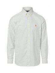 Polo Ralph Lauren Koszula męska Mężczyźni Regular Fit Bawełna niebieski|biały w paski, L. Białe koszule męskie Polo Ralph Lauren, l, bez wzorów, z bawełny, bez kołnierzyka, bez ramiączek. Za 769.95 zł.