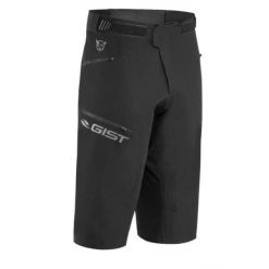 Spodnie rowerowe MTB DIRT. Czarne szorty sportowe męskie GIST, bez wzorów, sportowe. Za 314.50 zł.