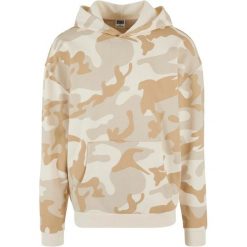 Bluza Z Kapturem Męska Camo Łatwa W Pielęgnacji. Brązowe bluzy nierozpinane męskie Urban Classics, m, bez wzorów, bez ramiączek, z kapturem. Za 153.99 zł.