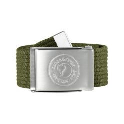 Pasek do spodni Fjallraven 1960 Logo Belt - green. Zielone paski męskie Fjällräven, bez wzorów. Za 125.00 zł.
