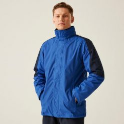 Kurtka robocza męska Defender. Niebieskie kurtki softshell męskie Regatta, na zimę, m, bez wzorów, z softshellu, bez kaptura, trekkingowe. Za 369.99 zł.