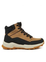 Kimberfeel Trapery Matthew Brązowy. Brązowe buty zimowe męskie Kimberfeel, bez wzorów, ze skóry, bez obcasa, bez zapięcia. Za 359.99 zł.