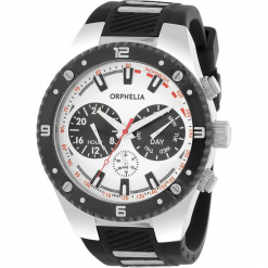 Zegarek kwarcowy w kolorze czarno-srebrno-białym. Czarne, analogowe zegarki męskie Esprit Watches. W wyprzedaży za 318.95 zł.