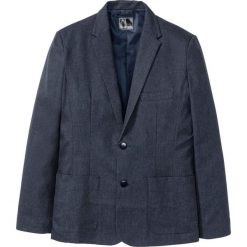 Marynarka Slim Fit bonprix ciemnoniebieski. Marynarki męskie marki bonprix. Za 189.99 zł.